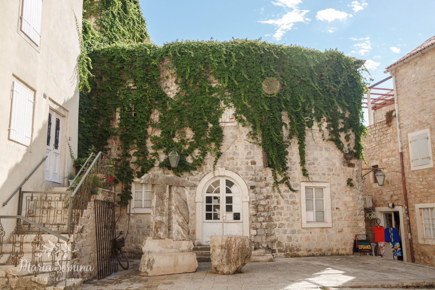Budva Old town in Montenegro
