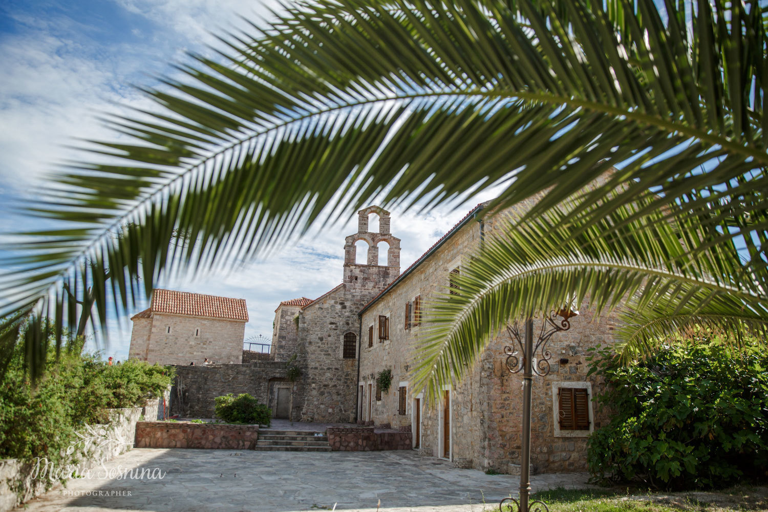 Budva Old town in Montenegro