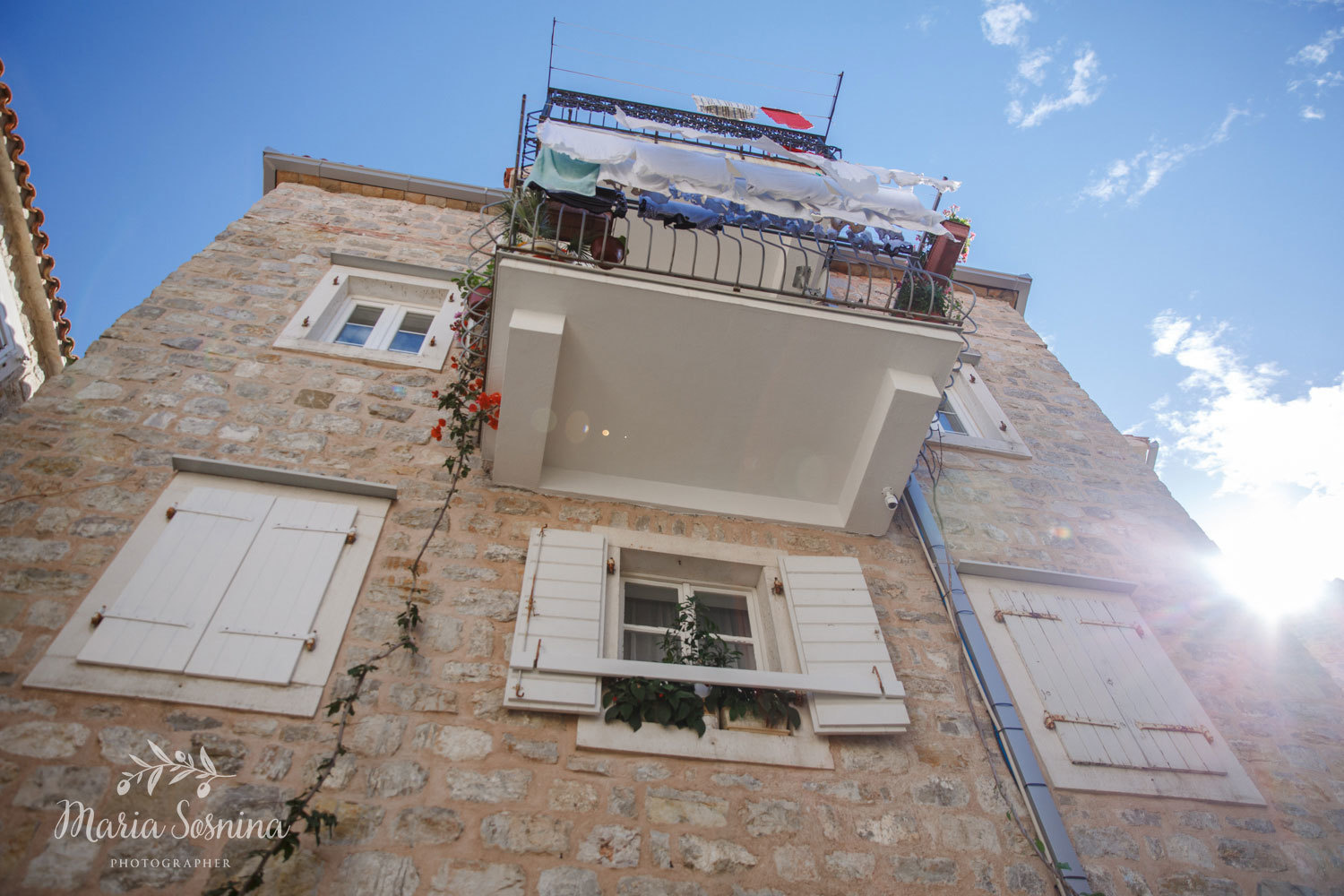 Budva Old town in Montenegro