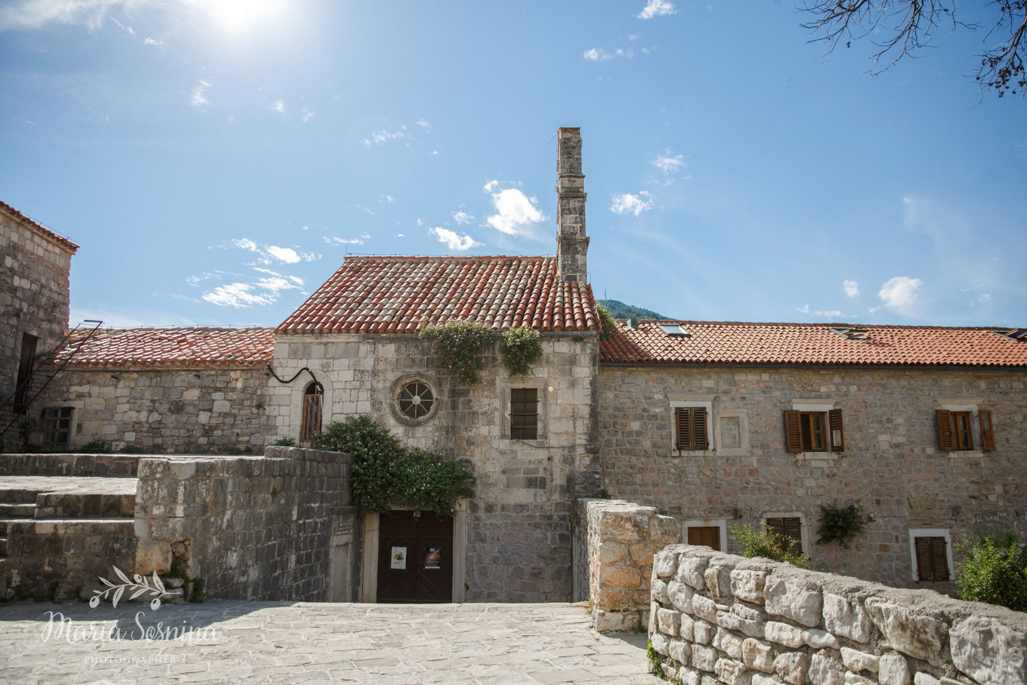 Budva Old town in Montenegro