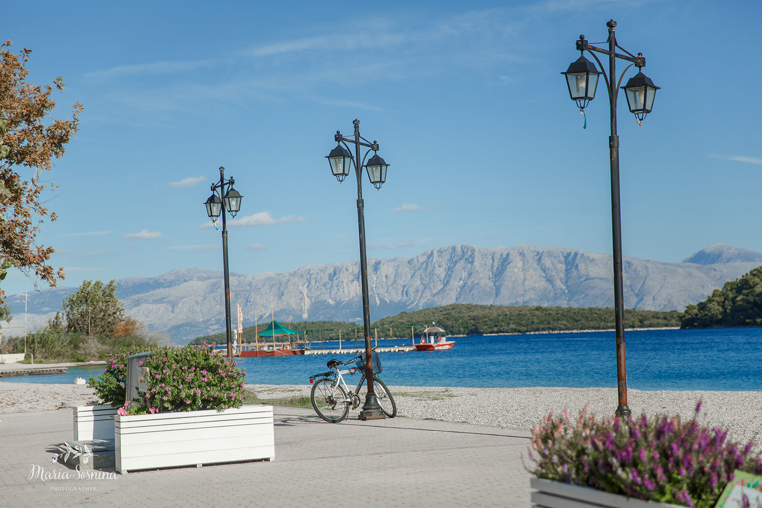 Лефкада, Греция — Путешествие в ноябре и морские пейзажи