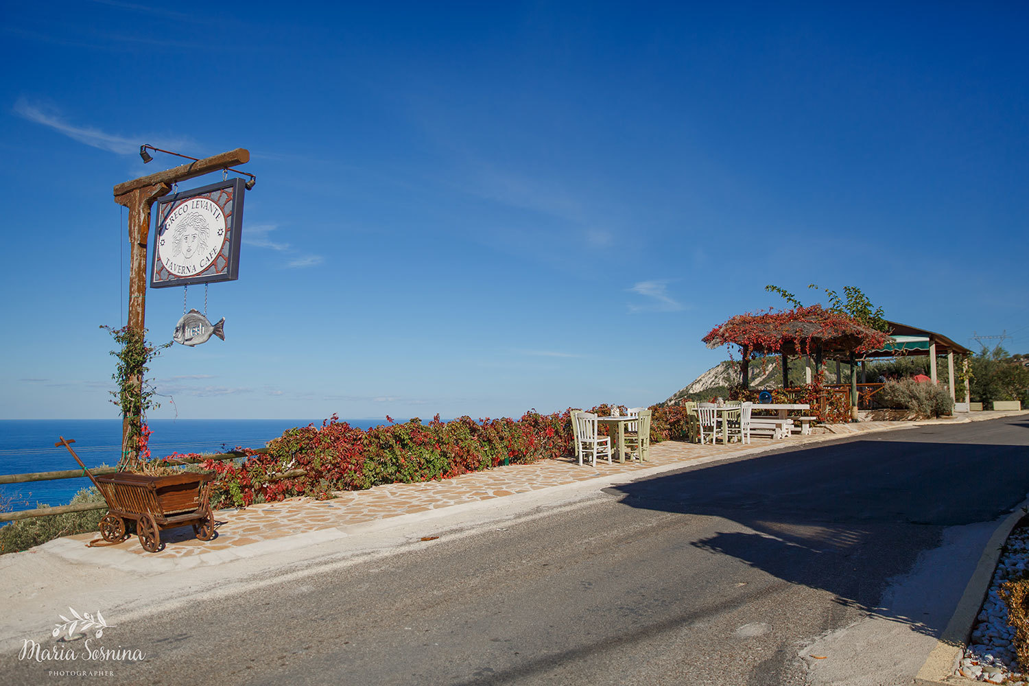 Лефкада, Греция — Путешествие в ноябре и морские пейзажи