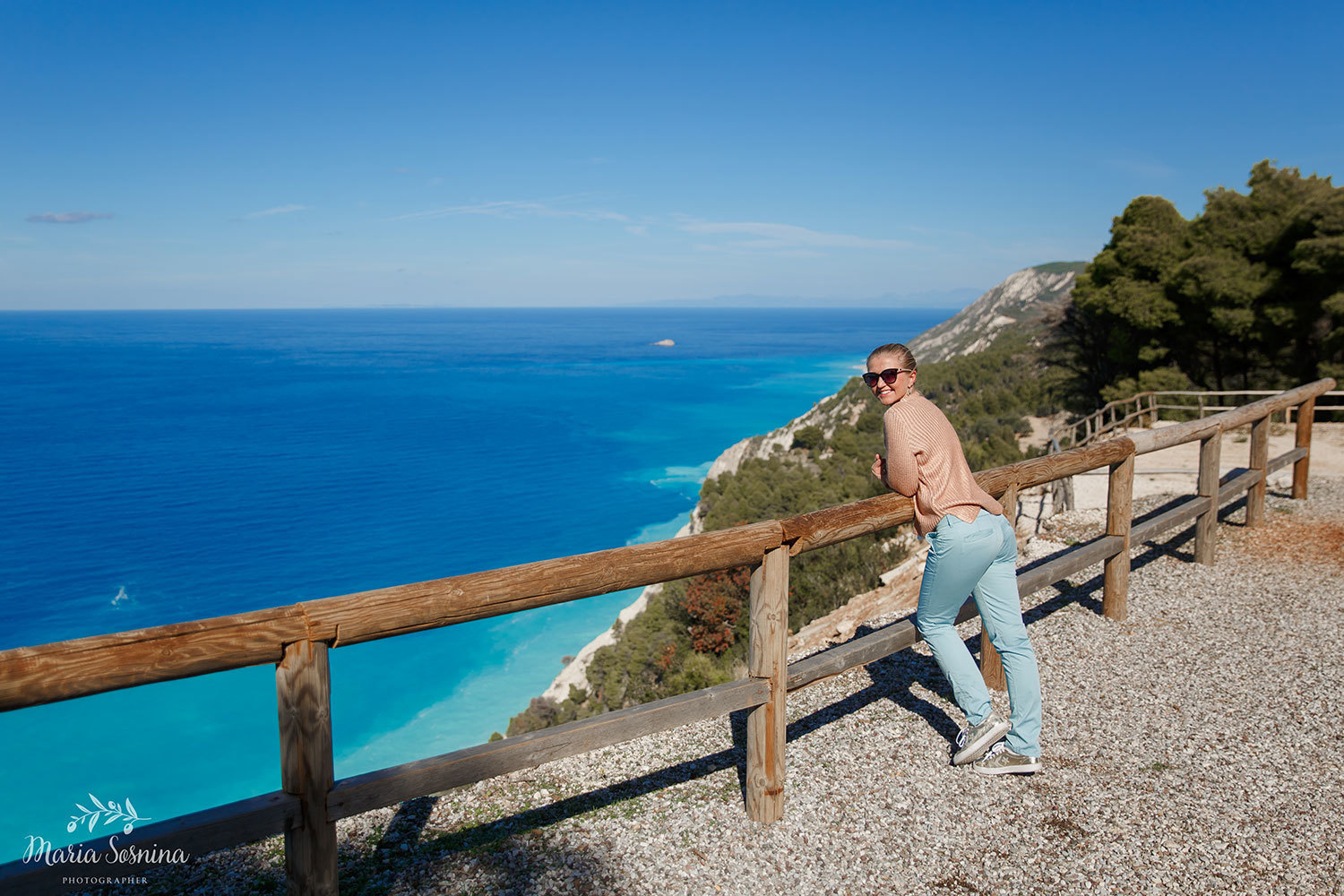 Лефкада, Греция — Путешествие в ноябре и морские пейзажи