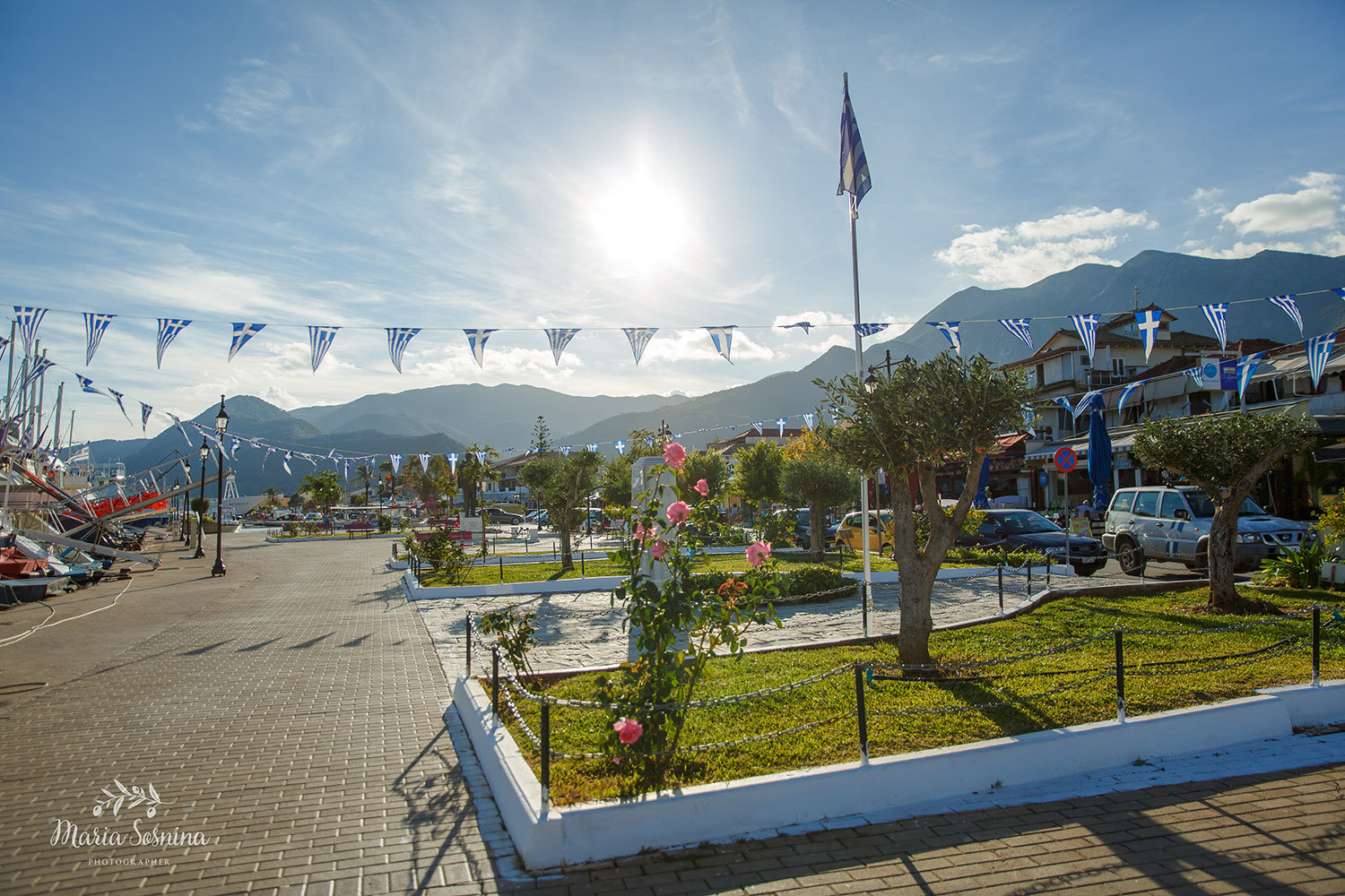 Лефкада, Греция — Путешествие в ноябре и морские пейзажи