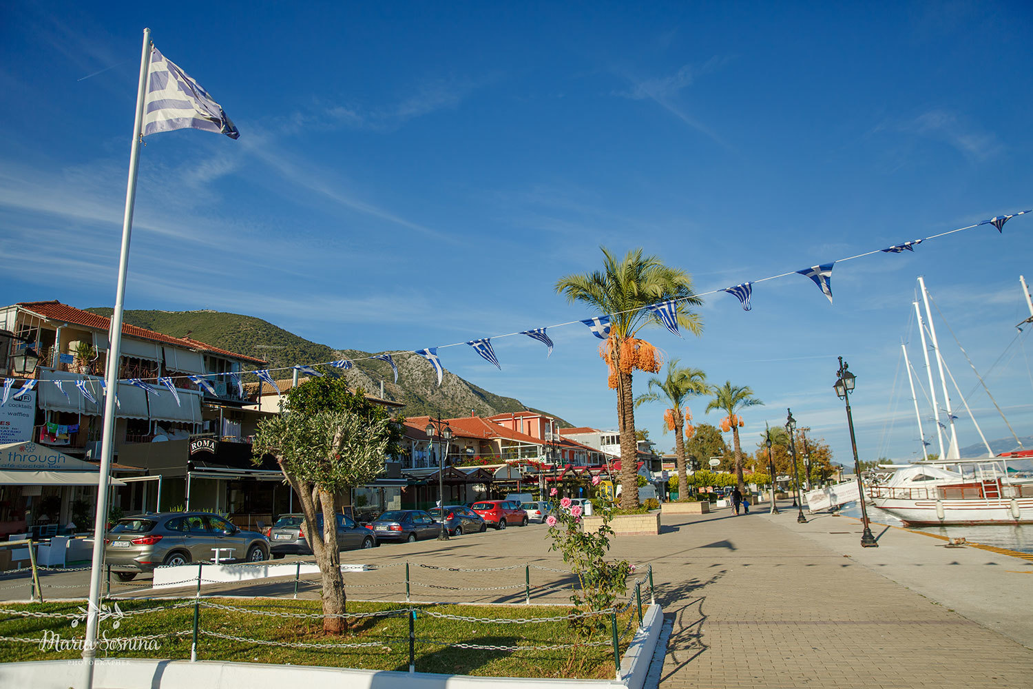 Лефкада, Греция — Путешествие в ноябре и морские пейзажи