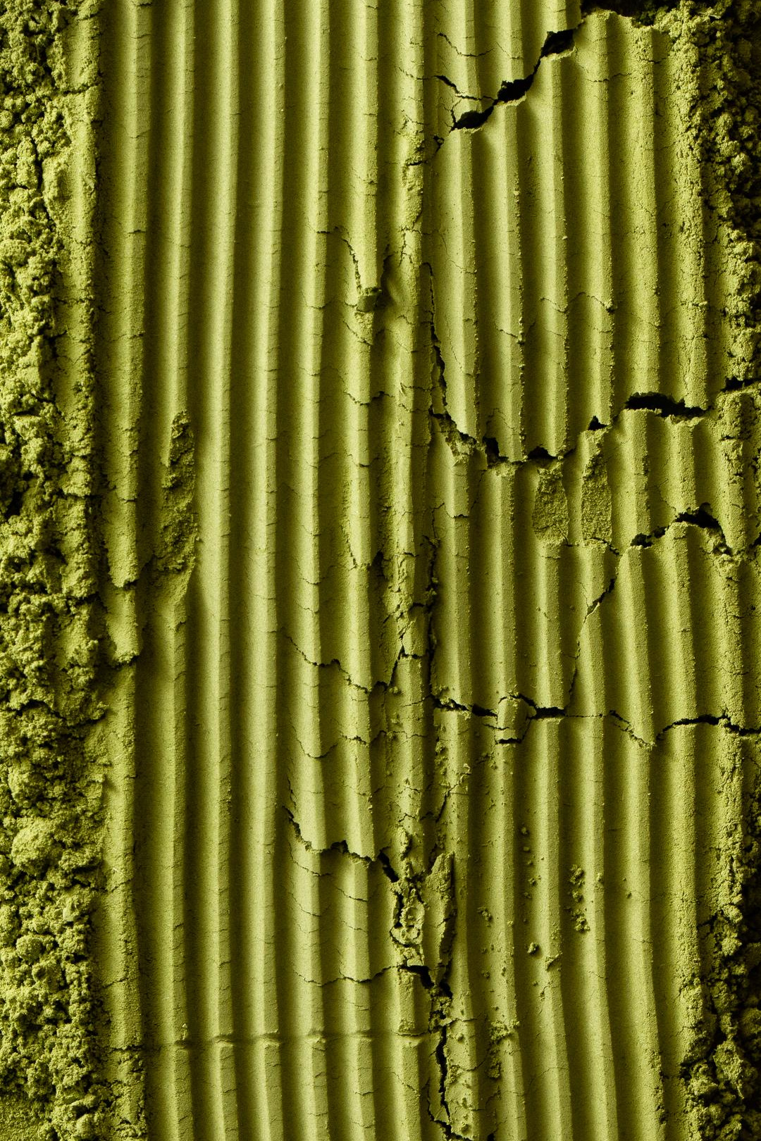 Matcha Tee in Makro Foto für Brand