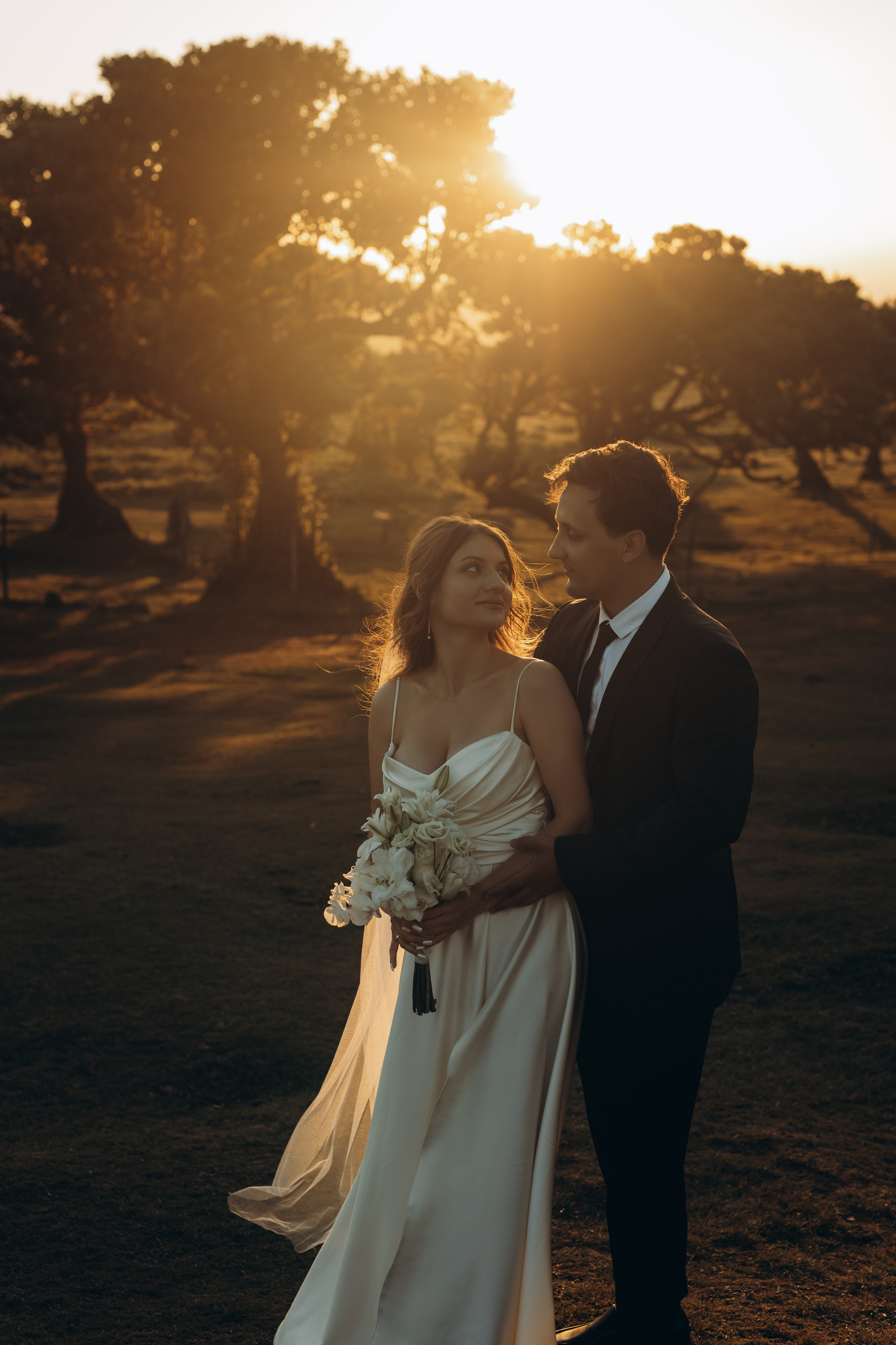 Secret forest elopement in Fanal, Madeira