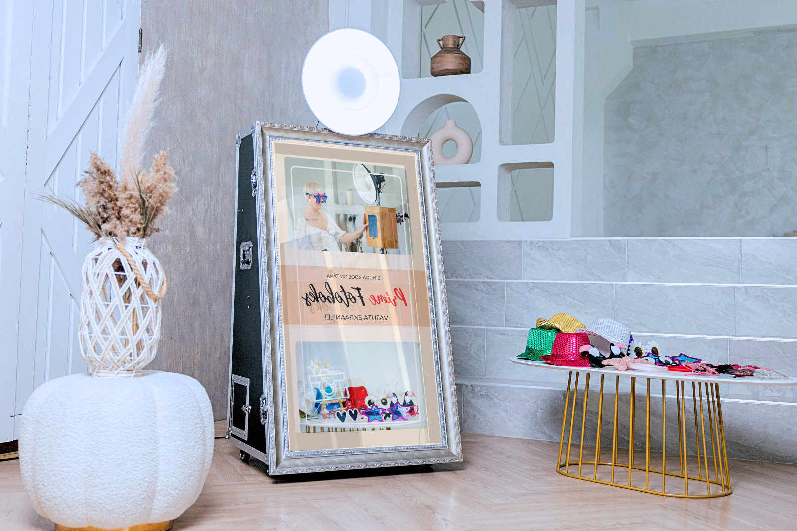 Фотобокс I Фотозеркало I Фотобудка I Аренда фотобудки в Таллине и Эстонии