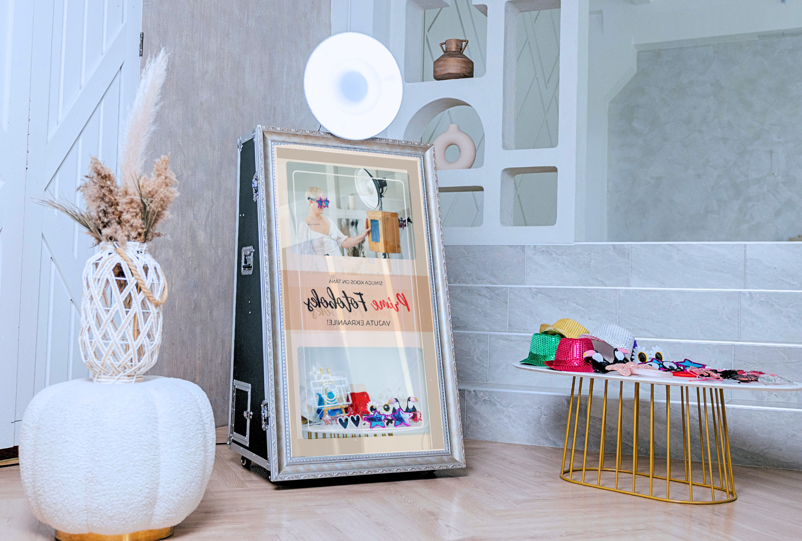 Fotobox I Fotopeegel I Photobooth I Fotoboksi rent Eestis