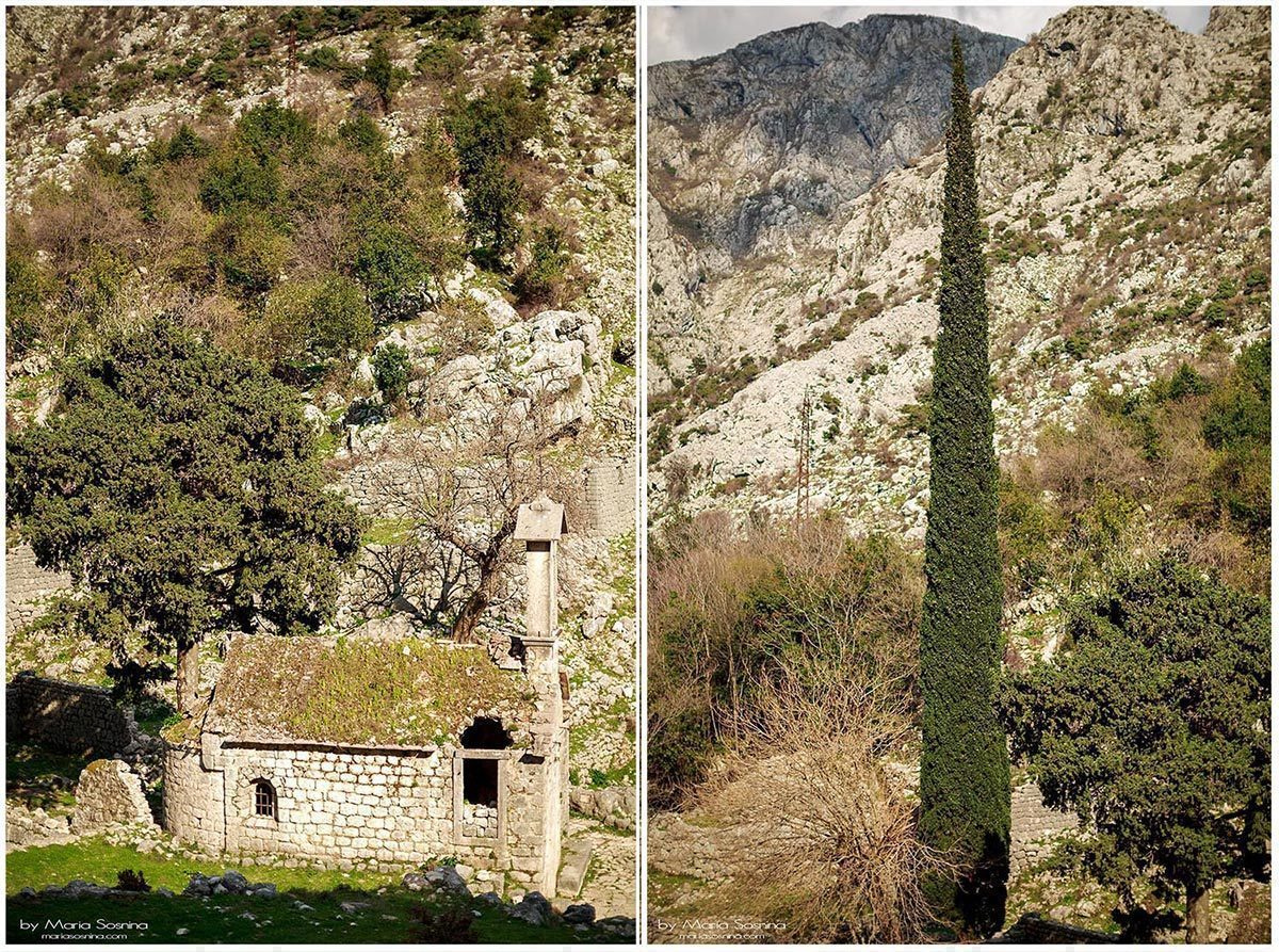 Op weg naar Lovcen vanuit Kotor