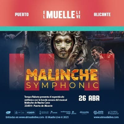 Malinche Sinfónico en España 2026 | espectáculo musical sinfónico de Nacho Cano en Alicante | FOTKAI