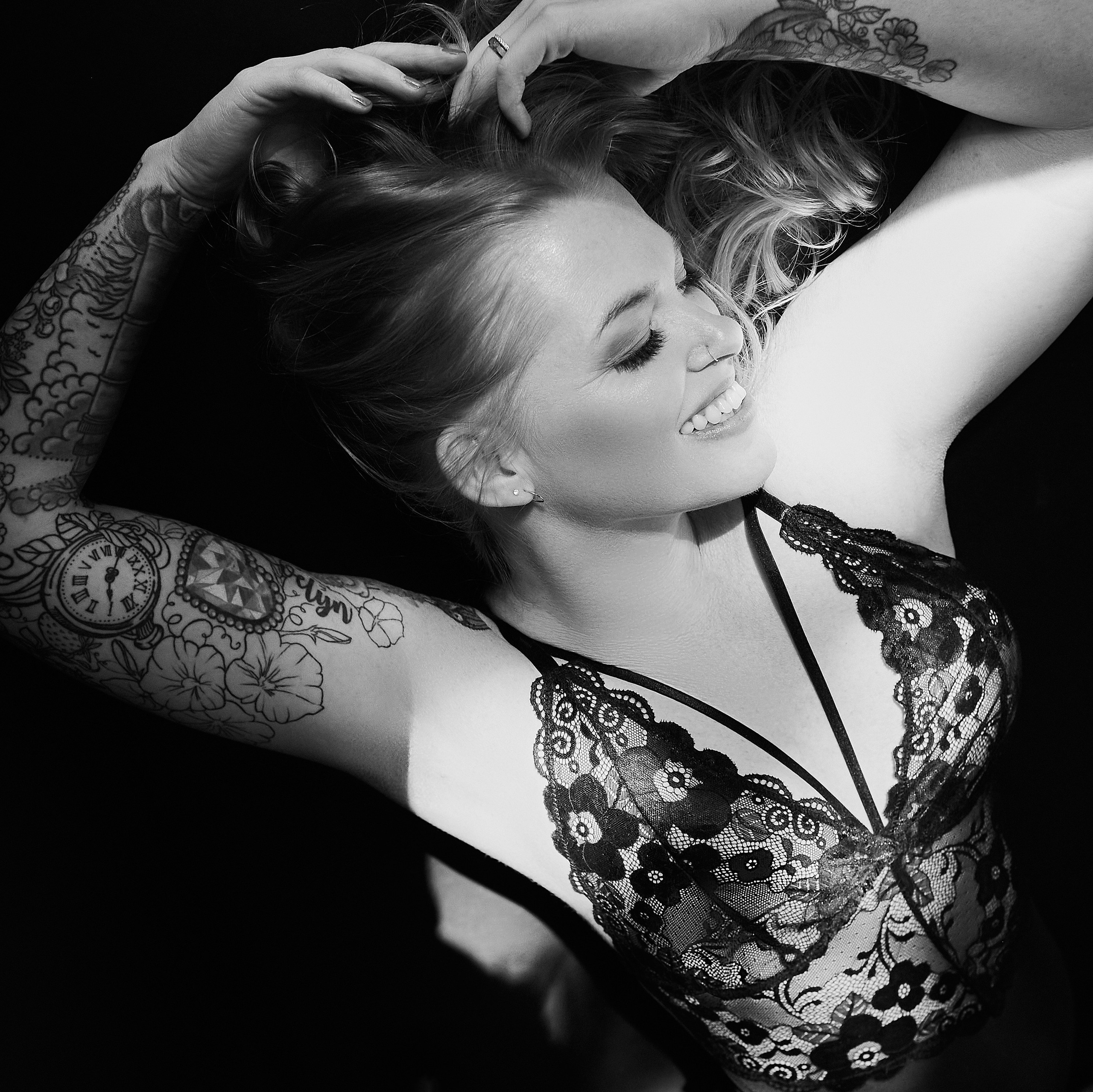 Portrait Boudoir Photography by BobbiJo Stuart. Portrait and Personal Brand Photographer in Simcoe County, Ontario, Bobbi-jo Stuart