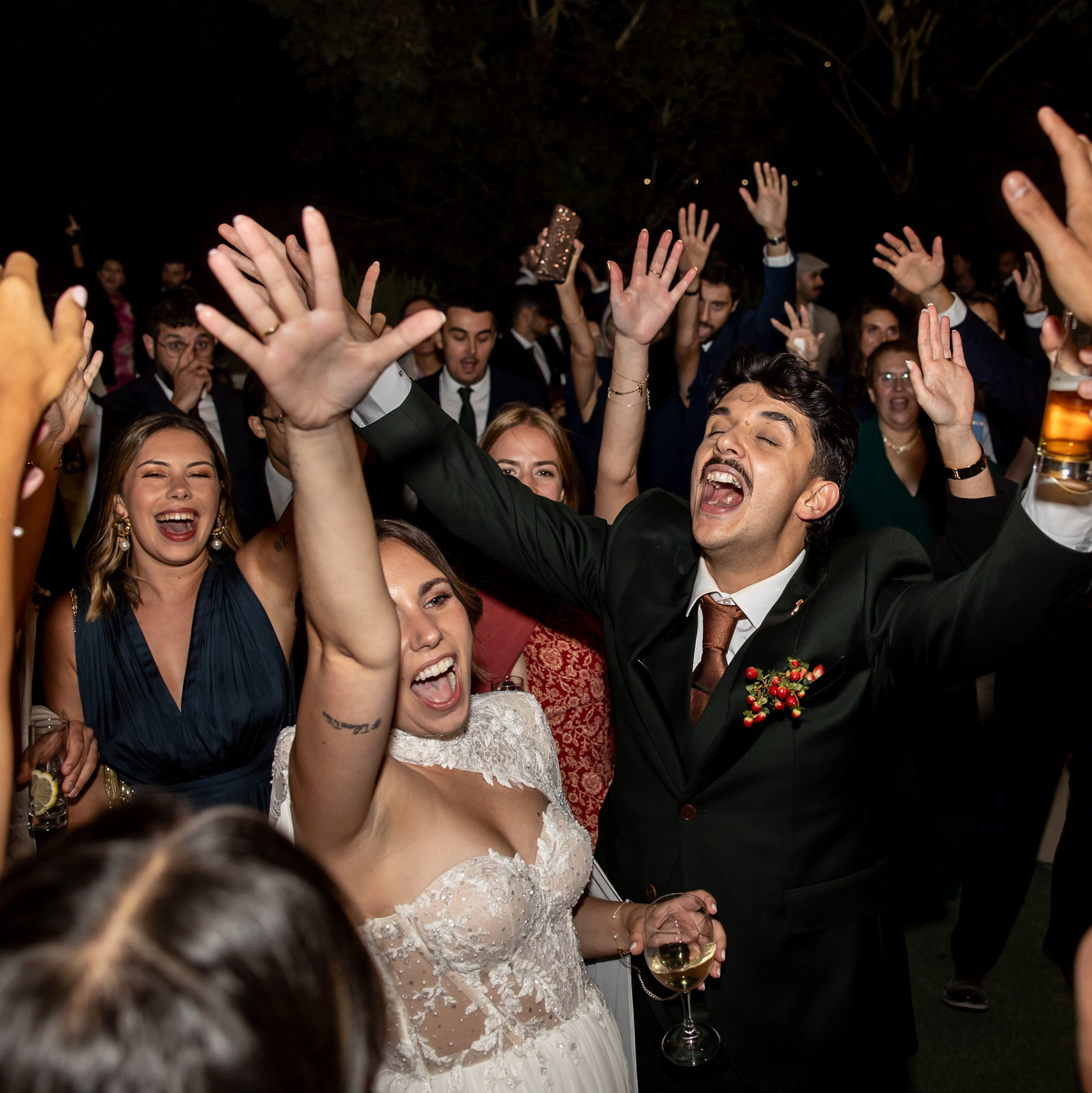 Dança no dia de casamento