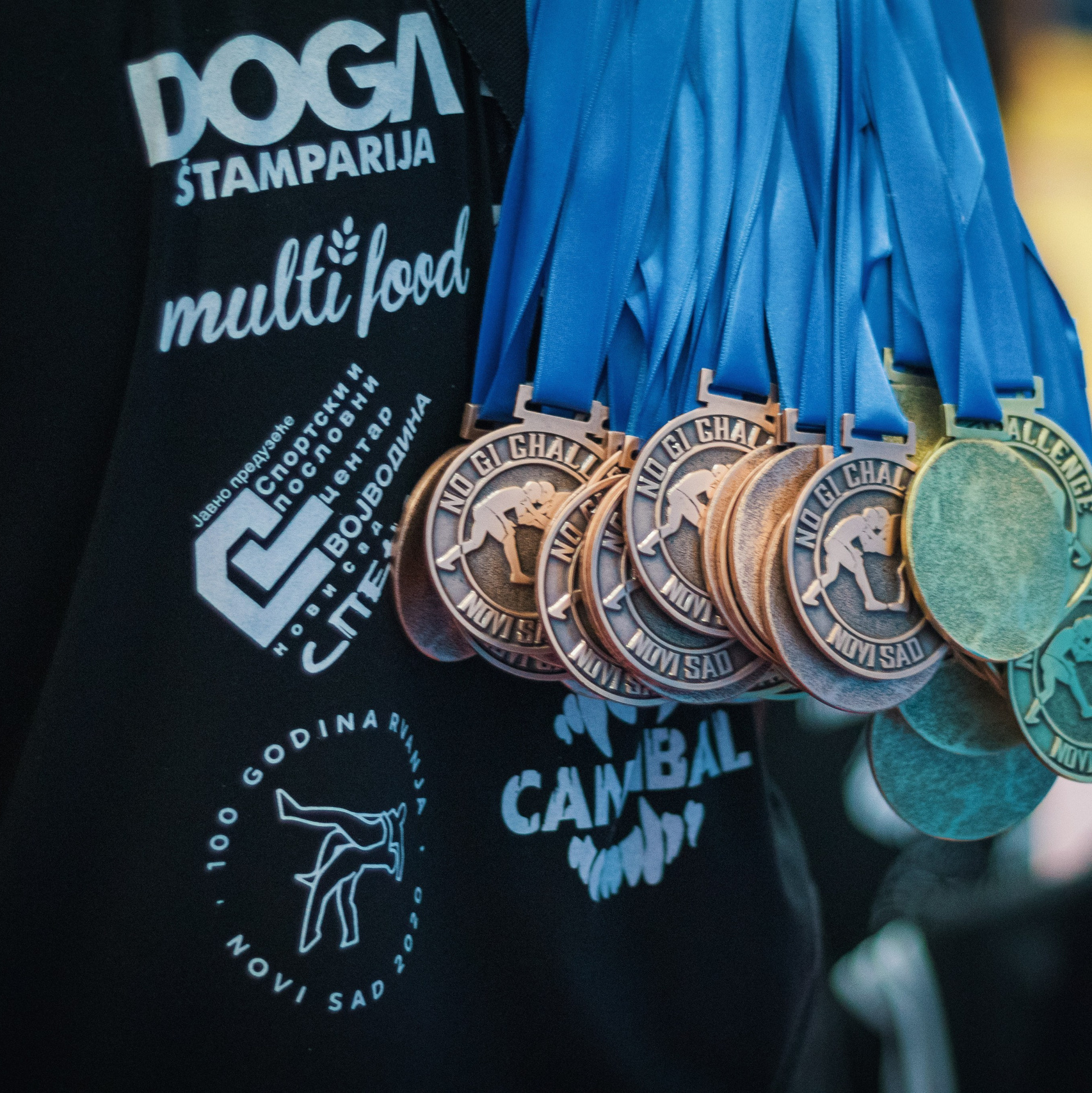 NO GI Challenge Novi Sad tournament medals