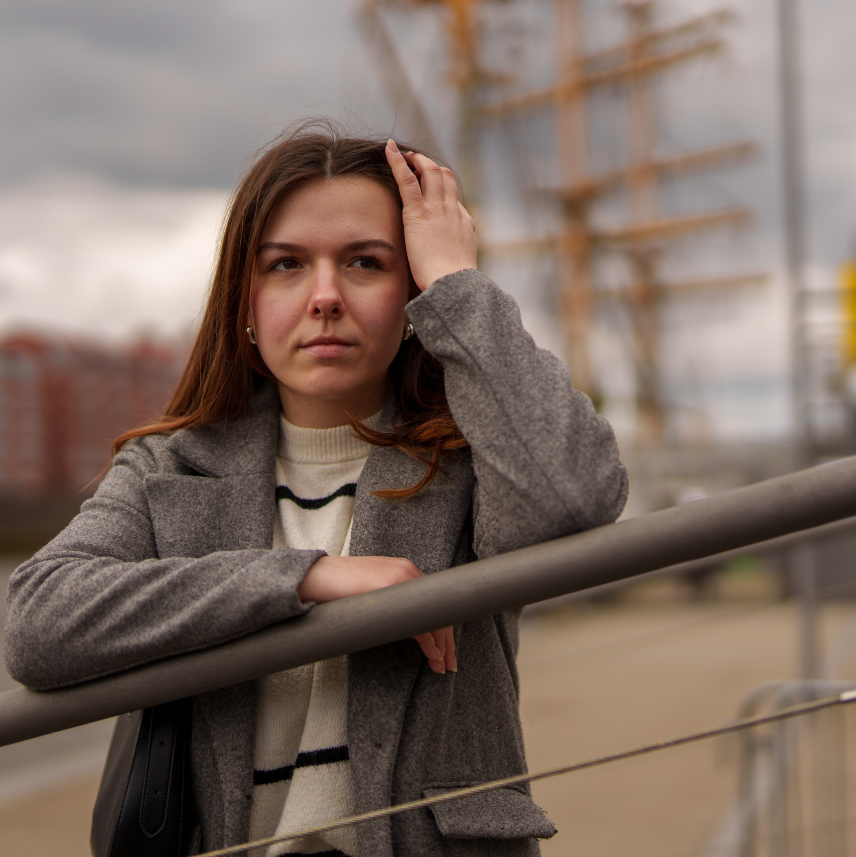 Bremen’s historic city center w/ Lucy. URBANSTREETFILES.ART