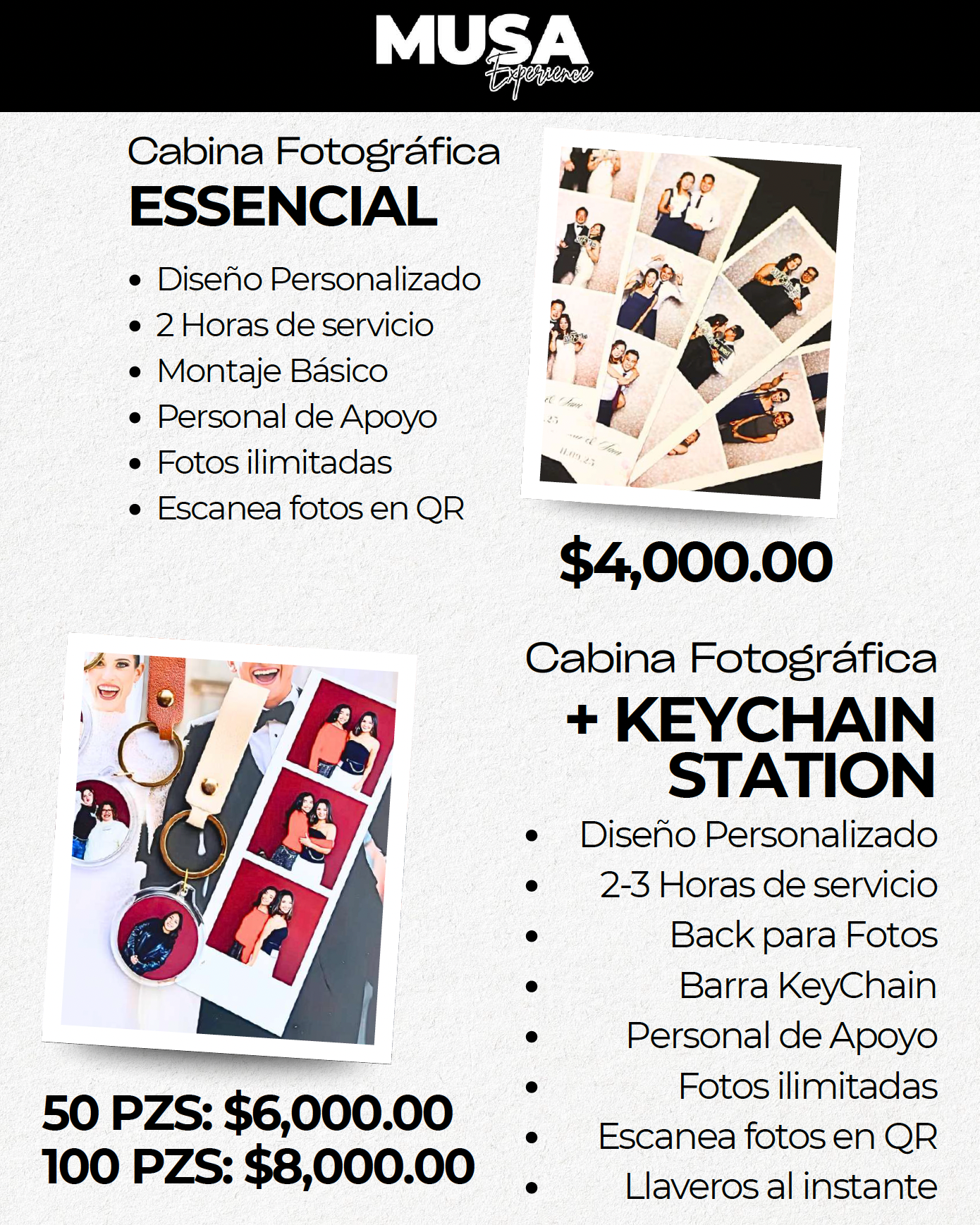 Otros Servicios. Cristian Miranda - Fotografía y Video