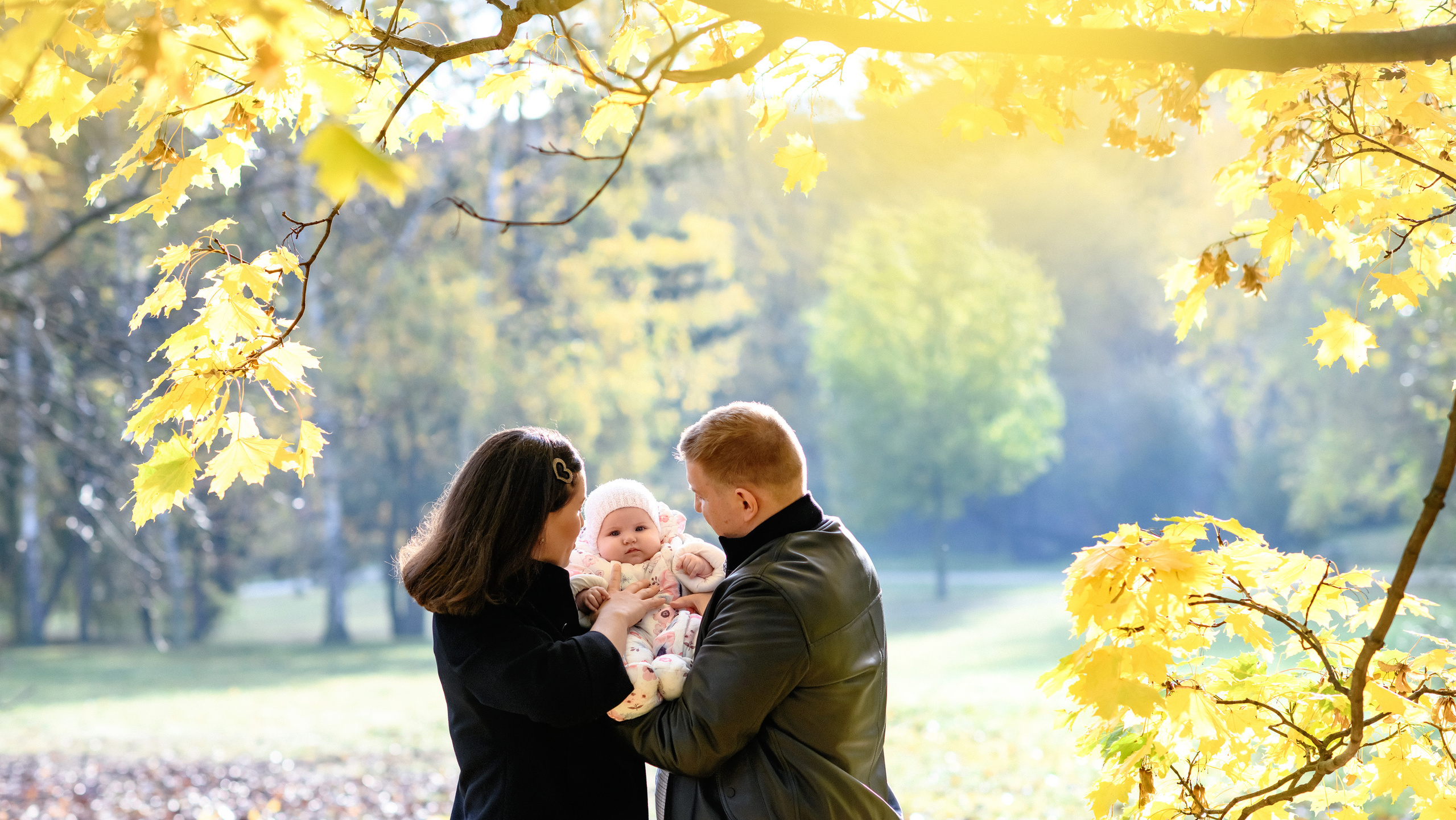 осень в Праге. Парк Праги