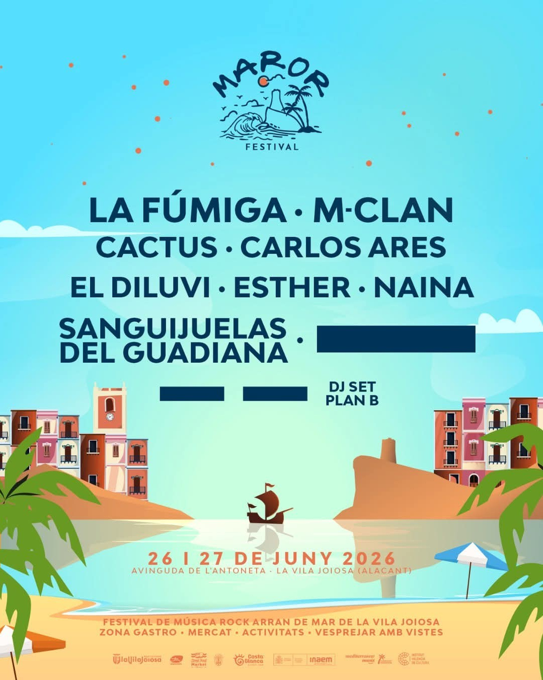 Maror Festival 2026 in La Vila Joiosa: the biggest music weekend of the year by the Mediterranean | FOTKAI