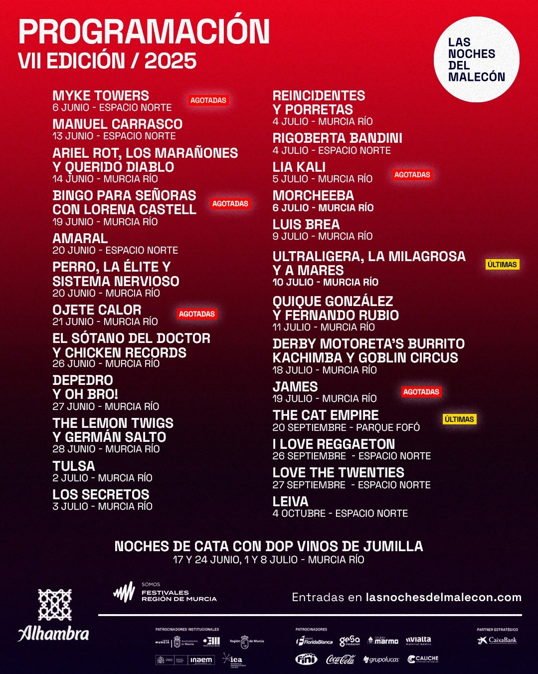 ¿Julio sin planes? Aquí tienes 15 razones para salir de casa | FOTKAI