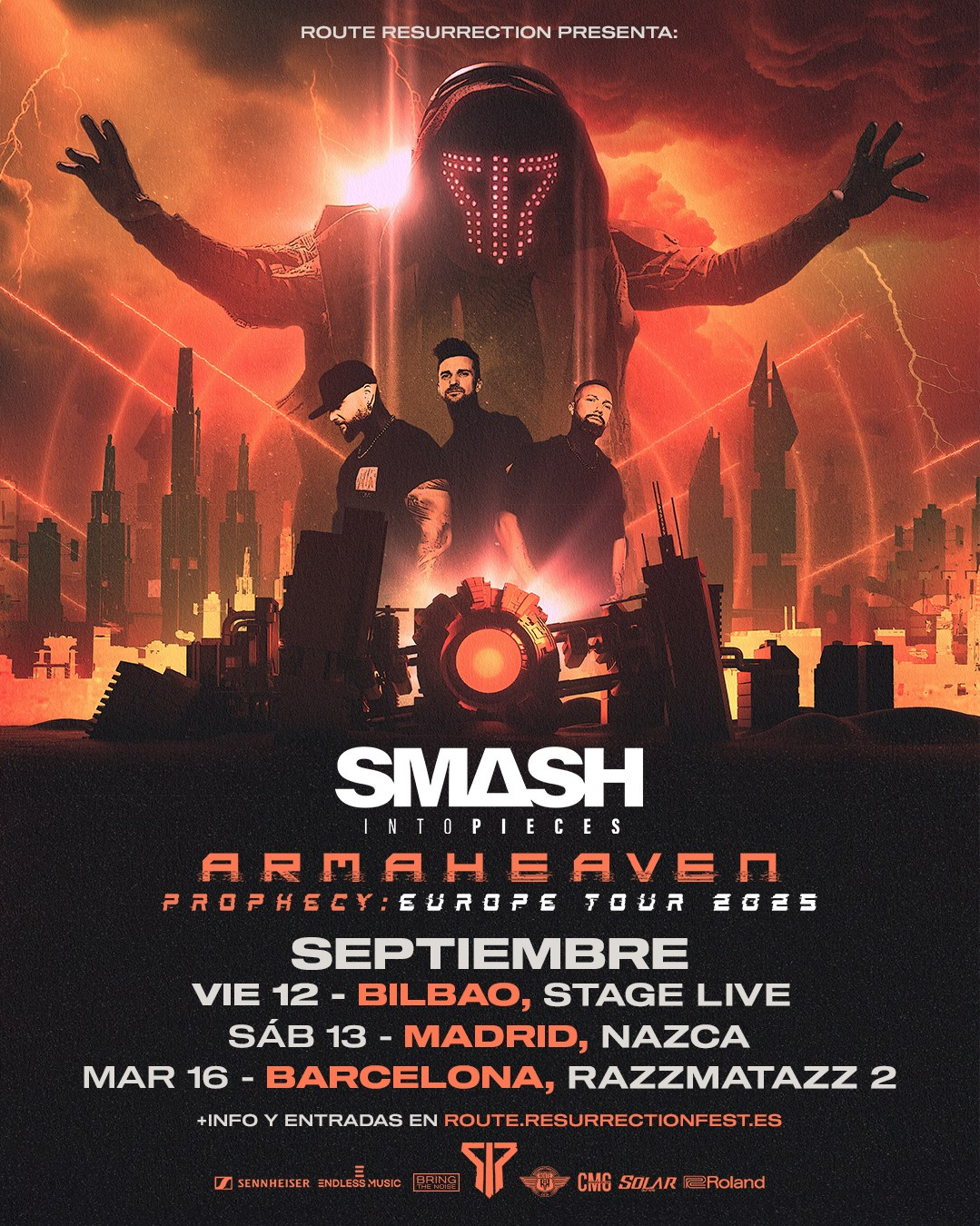 Rock and Metal Concert Calendar in Spain — September 2025 | FOTKAI