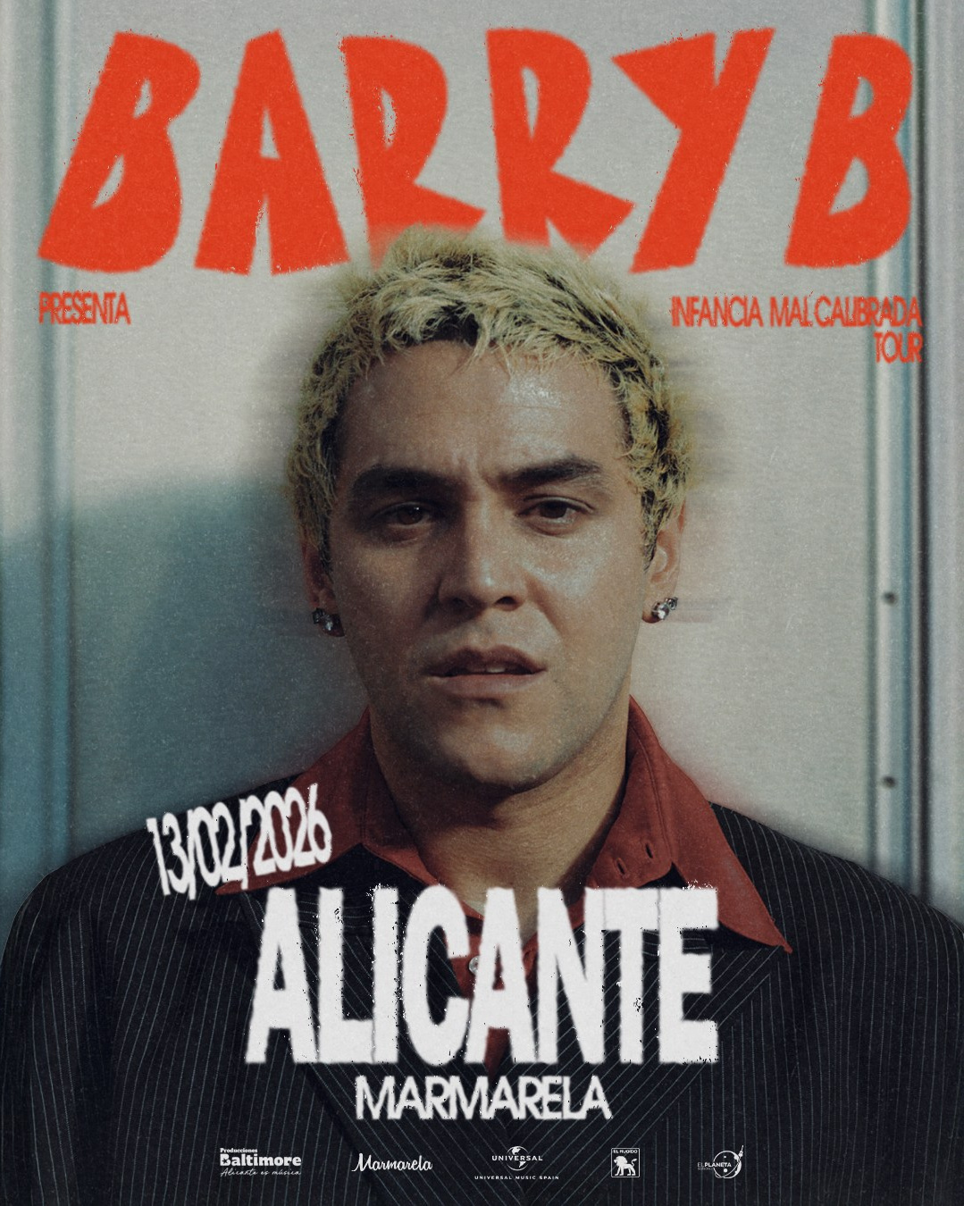 Barry B в Аликанте — тур «Infancia Mal Calibrada» и живой рок-концерт в Baltimore Live | FOTKAI