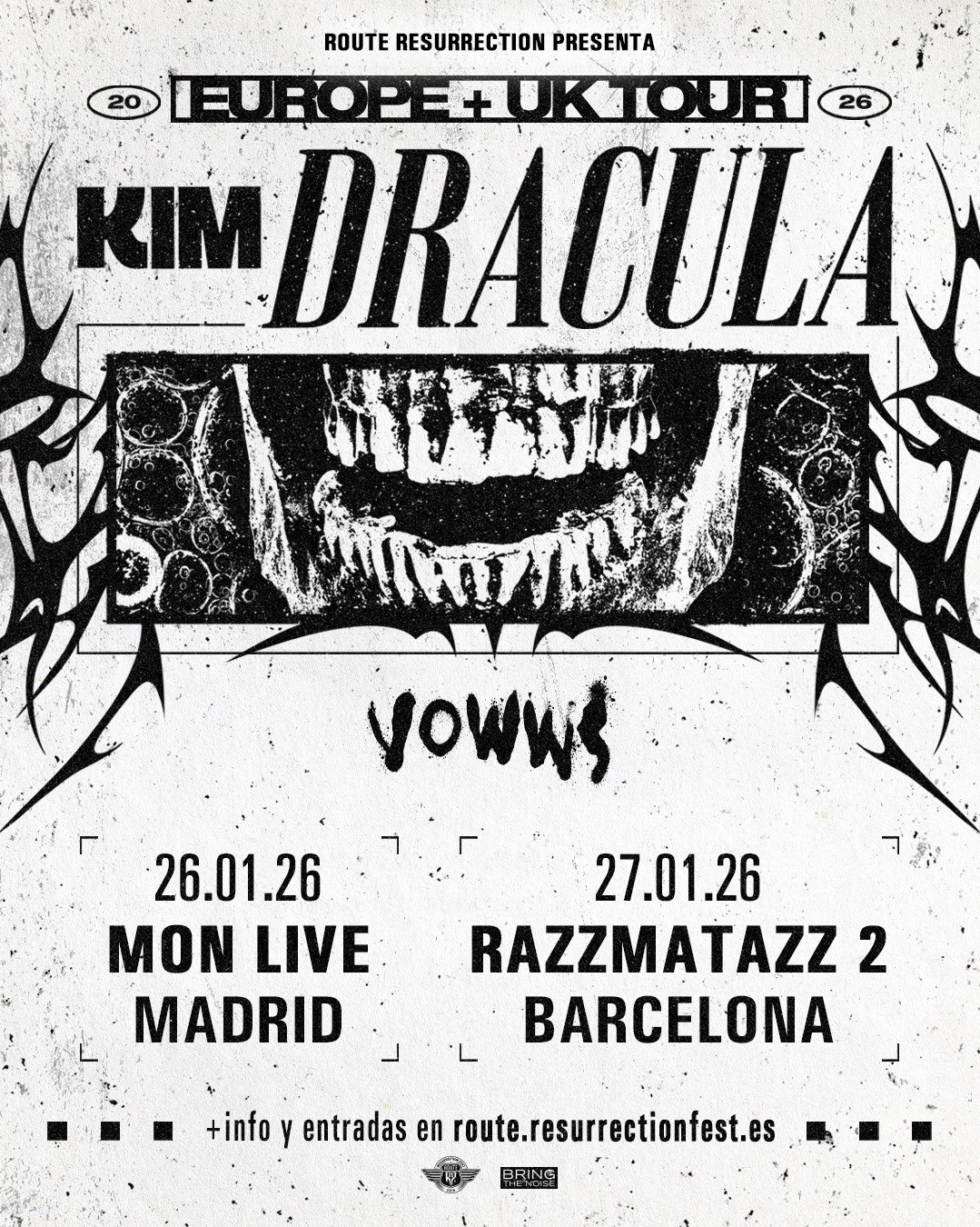 Kim Dracula llega por primera vez a España: dos conciertos exclusivos en Madrid y Barcelona | FOTKAI