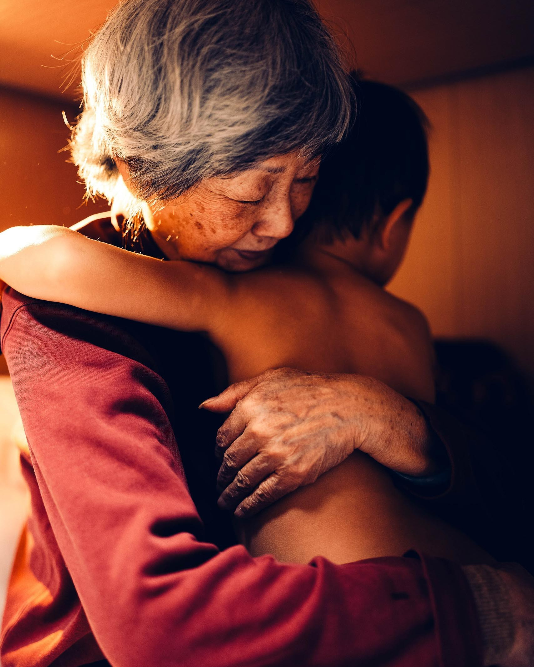 Boudoir and intimate portrait photographer Birmingham — emotive couple portrait by Irina Zoteeva