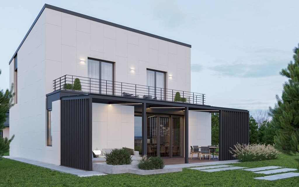 A WEEKEND HOME FOR THE FAMILY. Interior Design & 3D Rendering | Alena Bulataya Design Buro