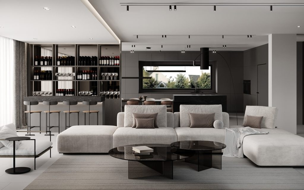 DUBAI HILLS VILLA. Interior Design & 3D Rendering | Alena Bulataya Design Buro