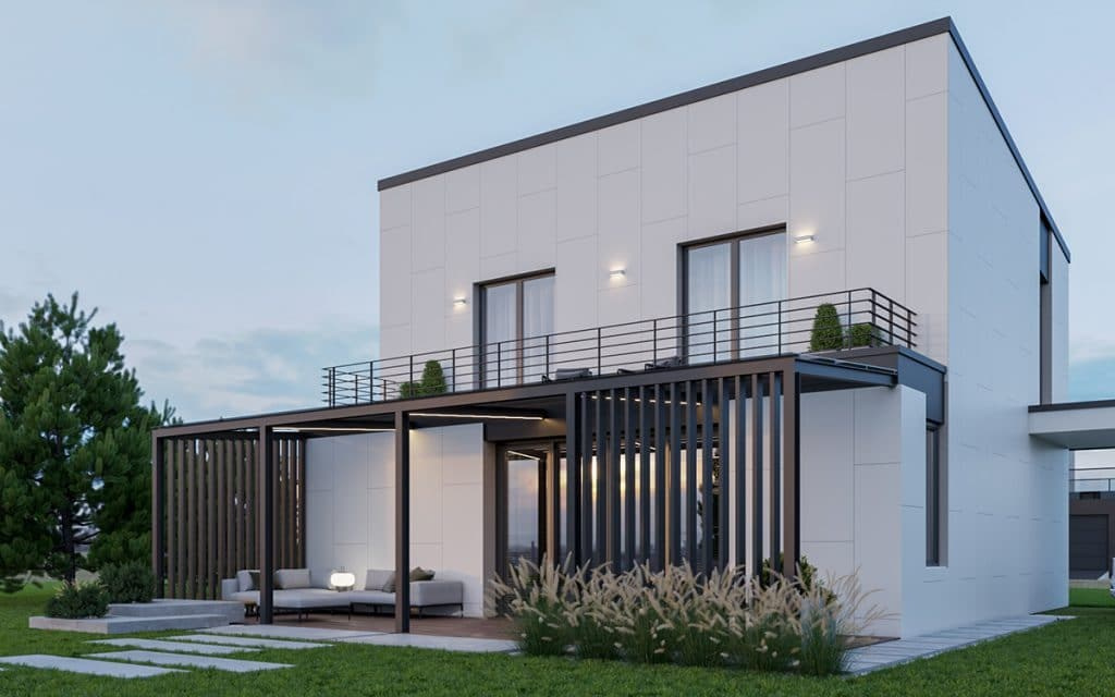 A WEEKEND HOME FOR THE FAMILY. Interior Design & 3D Rendering | Alena Bulataya Design Buro