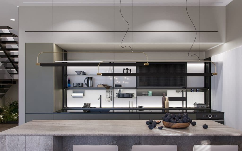 A WEEKEND HOME FOR THE FAMILY. Interior Design & 3D Rendering | Alena Bulataya Design Buro
