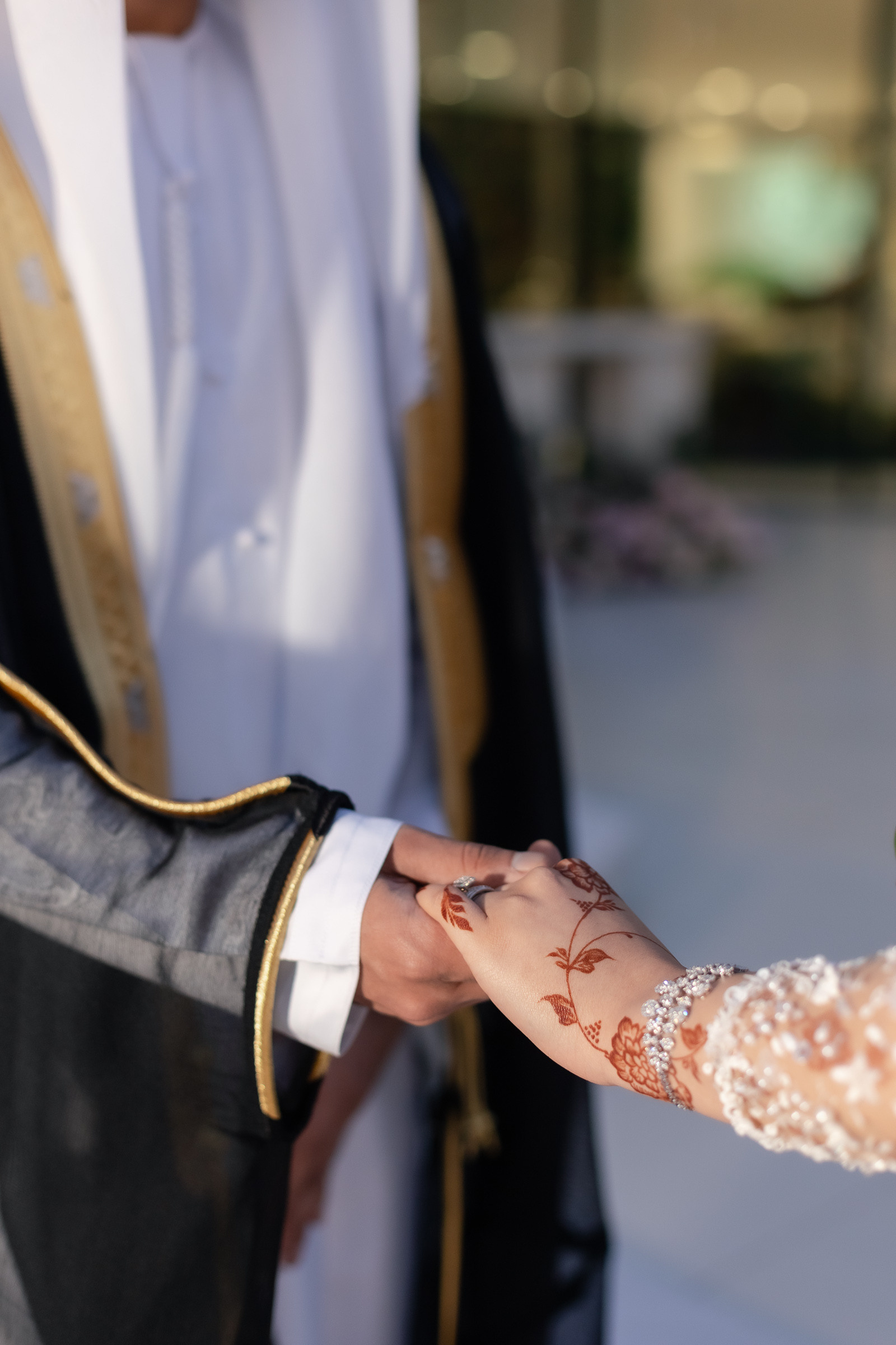 The " Pre -Zaffa ". Wedding female photo and video studio in UAE