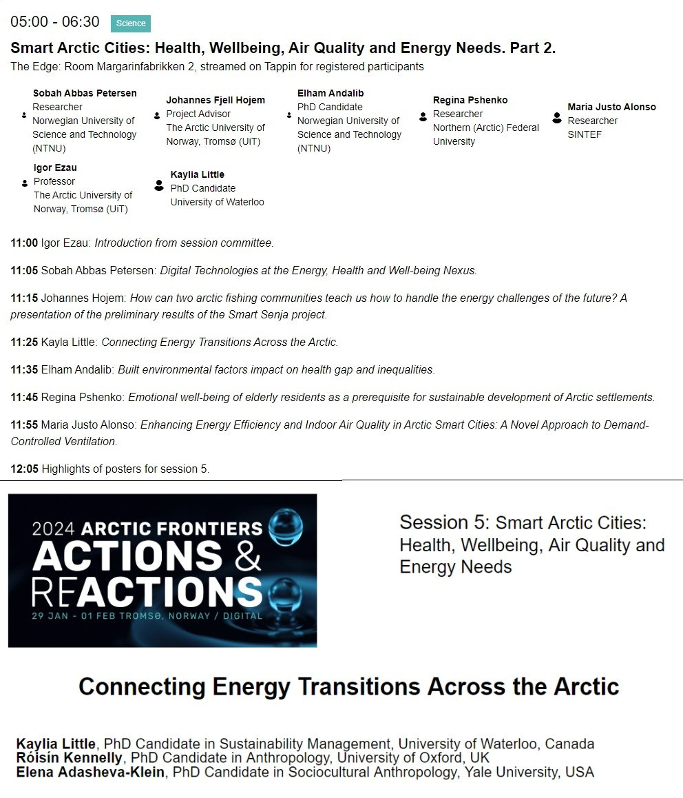 Connecting Energy Transitions Across the Arctic. NEWS AND CONFERENCES
