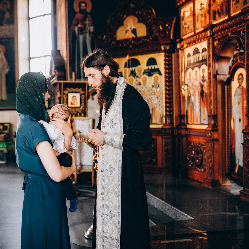 Таїнство Хрещення. Портретний та контент фотограф Київ