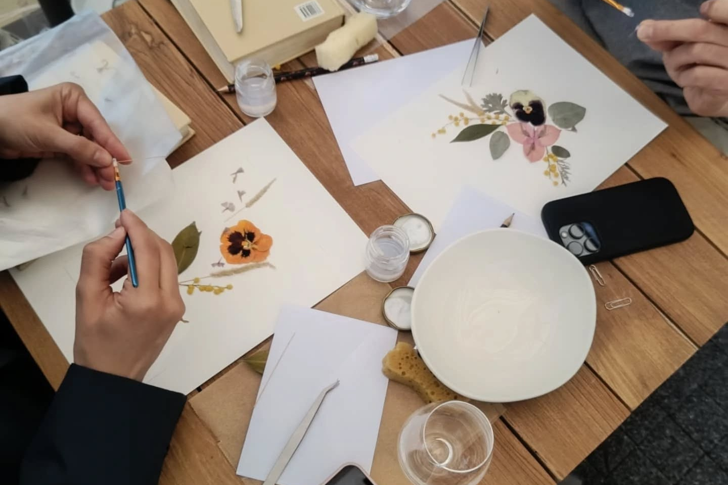 Održana radionica herbarija u sklopu prvog Vert vikenda. Herbarij studio