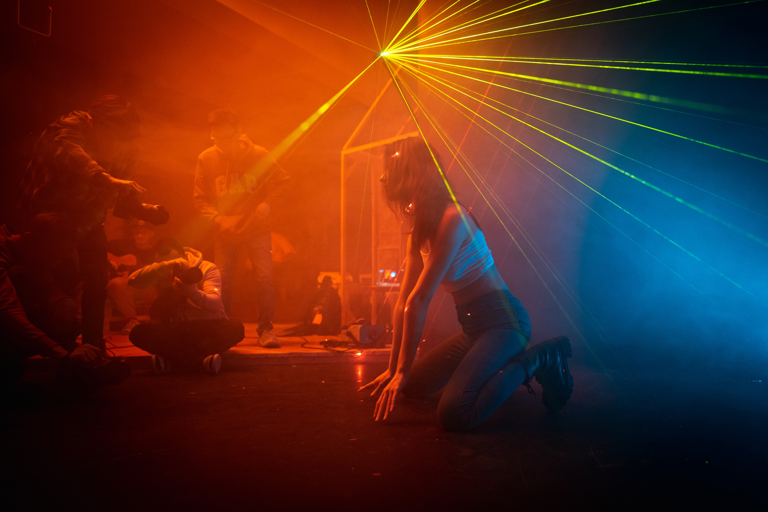 Лазеры. Творчество. Фотограф Григорий Кравец