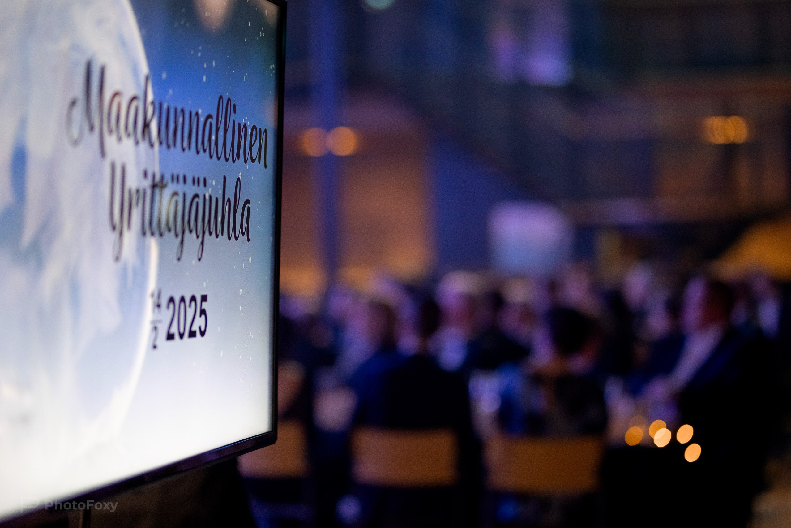 Maakunnallinen Yrittäjäjuhla. Valokuvaaja Lahti, Helsinki Elena Salonen