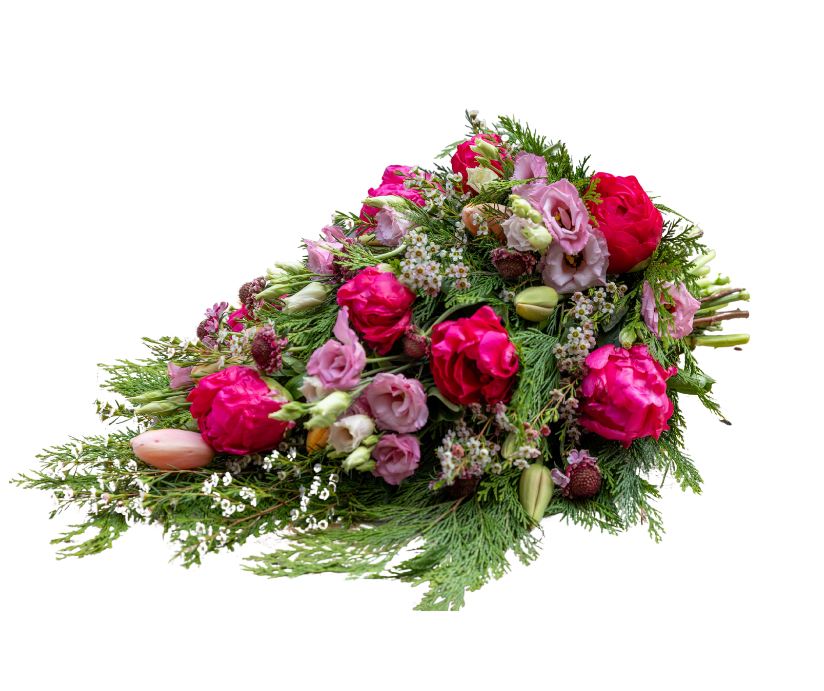 Smukke bårebuketter til begravelse i Aarhus Hos Akropolis Blomster i Aarhus tilbyder vi personligt tilpassede bårebuketter til begravelse og bisættelse. Vores bårebuketter binder vi med omtanke og respekt, så de bliver en værdig og smuk sidste hilsen til den afdøde.Vi bruger kun friske blomster i sæson og kan tilpasse både farver og blomstersorter efter dine ønsker. Uanset om du ønsker en enkel, klassisk bårebuket eller en mere farverig og personlig blomsterdekoration, hjælper vi dig med at skabe den helt rigtige buket.Priser på bårebuketter starter fra 350 kr., og vi leverer gerne direkte til kirker og kapeller i Aarhus og omegnmed Wolt. Kontakt os i dag for rådgivning og bestilling – vi står klar til at hjælpe dig i en svær tid.