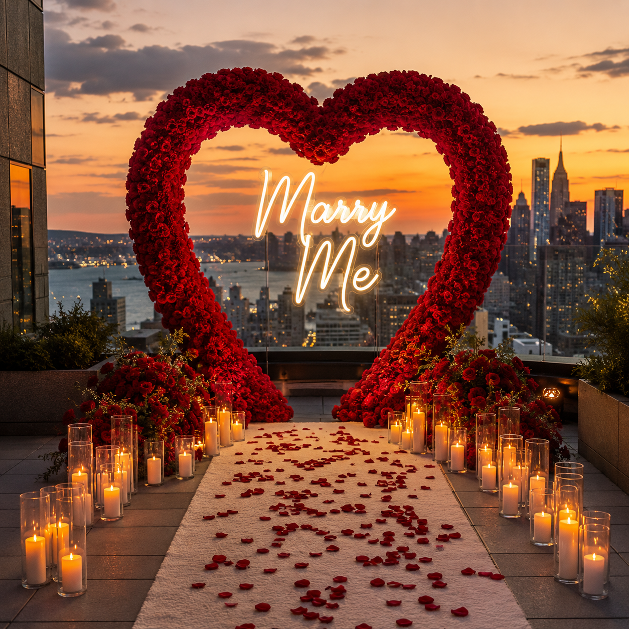 Secrete Proposal Decoration | Photography. Secret Proposals • Micro Weddings • Elopements • Parties in NYC, NJ, CT