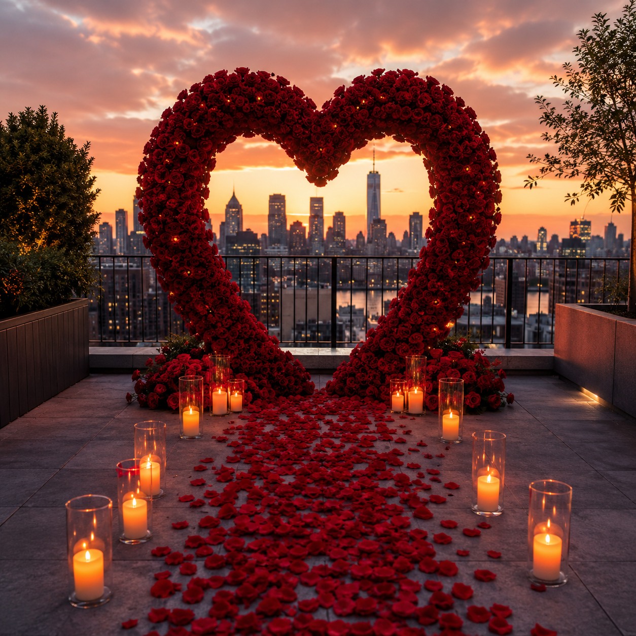 Secrete Proposal Decoration | Photography. Secret Proposals • Micro Weddings • Elopements • Parties in NYC, NJ, CT