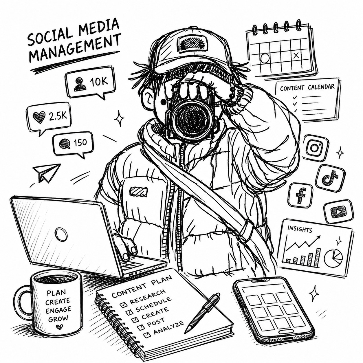 Social Media Services. Callum Ecobichon
