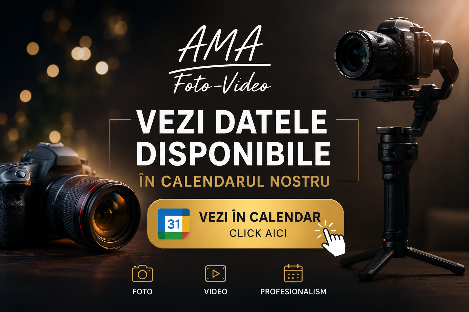 Servicii. Fotografie-Videografie AMA Foto-Video