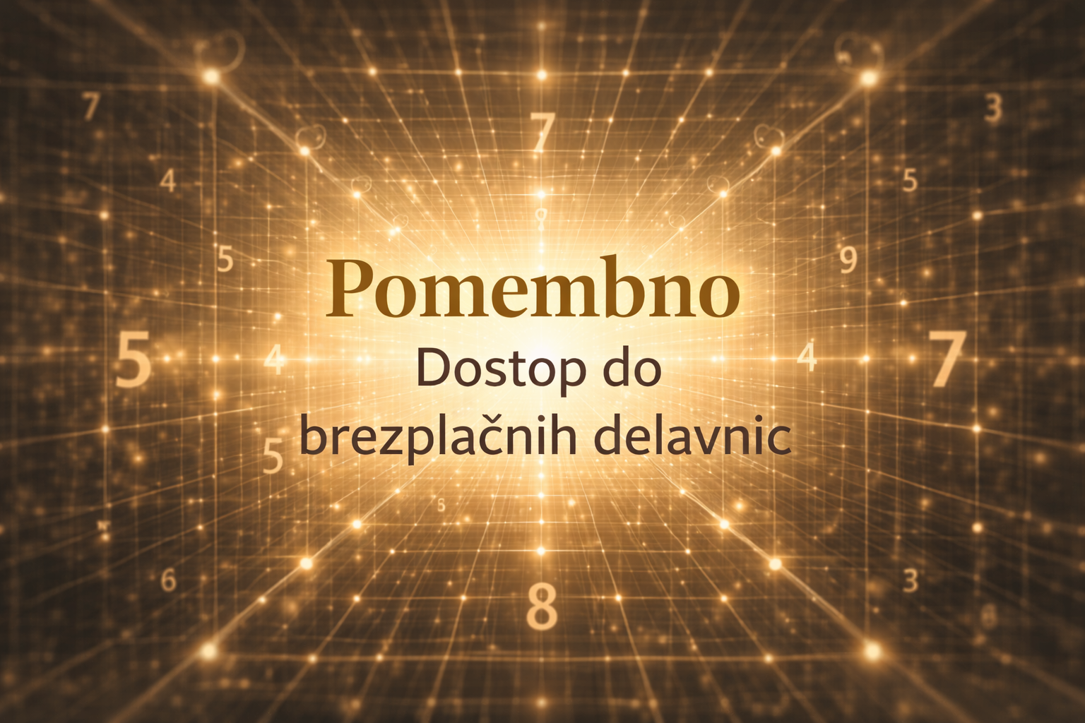 Numerologija. Nevrografika. Delavnice