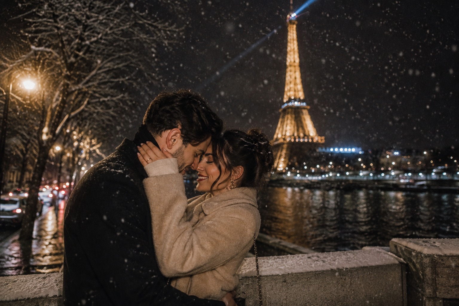 Christmas Photoshoot in Paris: Your Personalized Winter Photo & Film Experience. Photographe à Paris