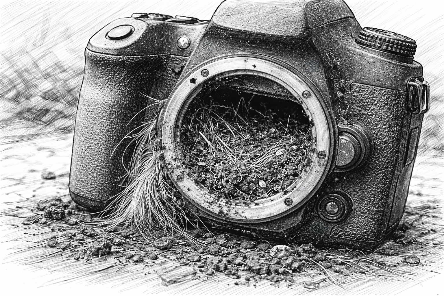 Povestiri fotografice - Ce nu se vede la o curățare!. Daniel Hașiegan