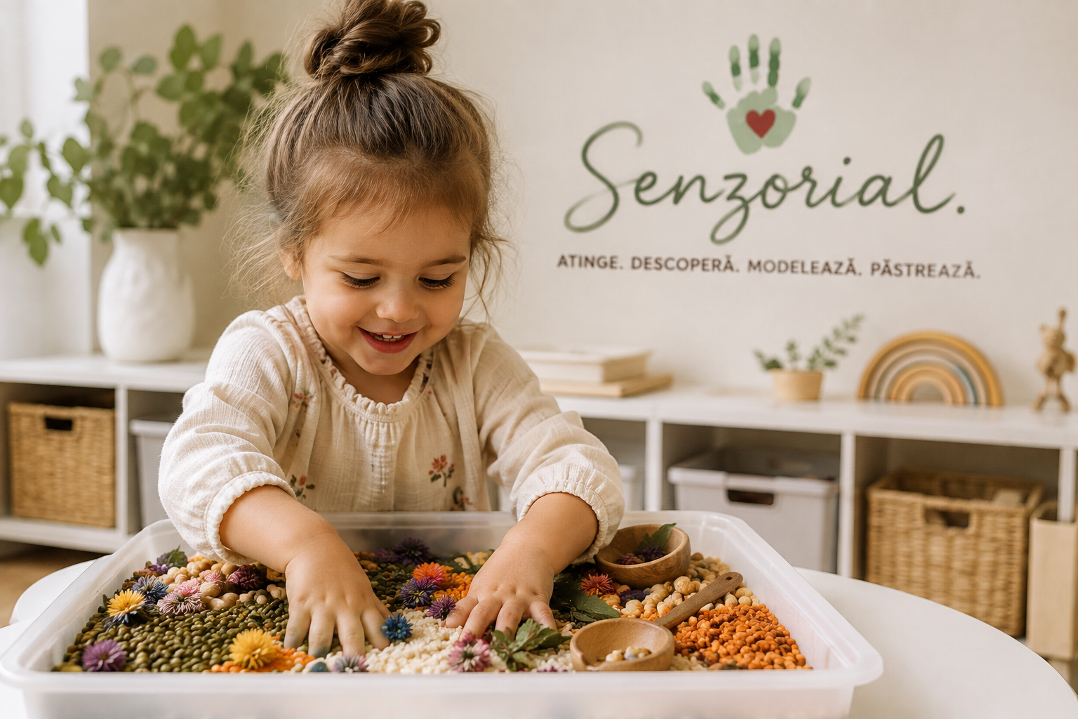 Ateliere senzoriale copii 1–6 ani | Atelier Senzorial Dobroești, lângă București