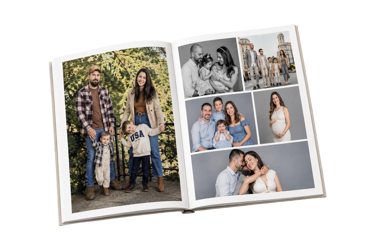 Fotografía Familiar en Madrid - Rainbox. Rainbox Estudio de Fotografía