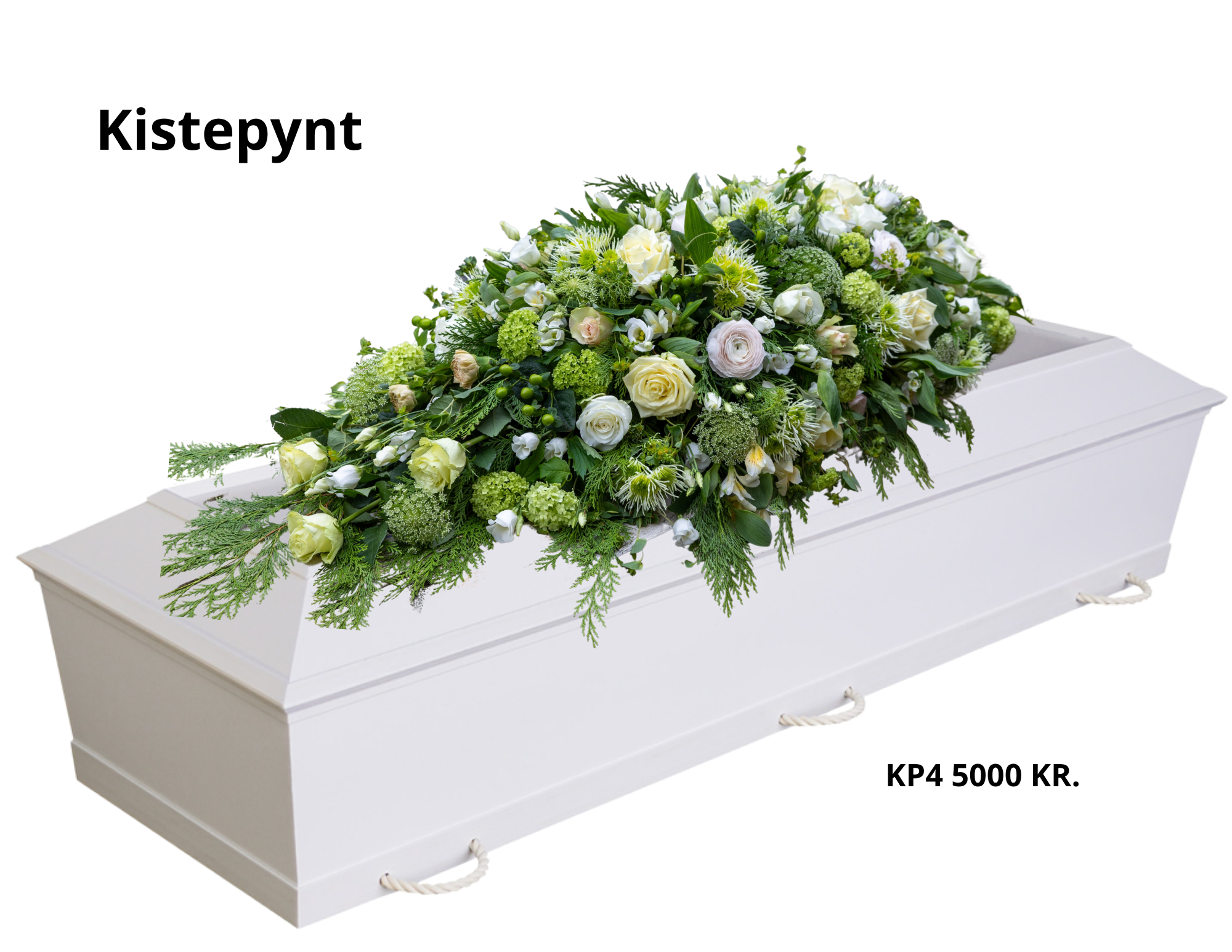 Smuk og personlig kistepynt i Aarhus, skabt med kærlighed og respekt hos Akropolis Blomster. Blomsterne er nøje udvalgt til at afspejle den afdødes liv og personlighed. Vi tilbyder kistepynt til begravelse og bisættelse i Aarhus og omegn – et værdigt og stemningsfuldt sidste farvel.