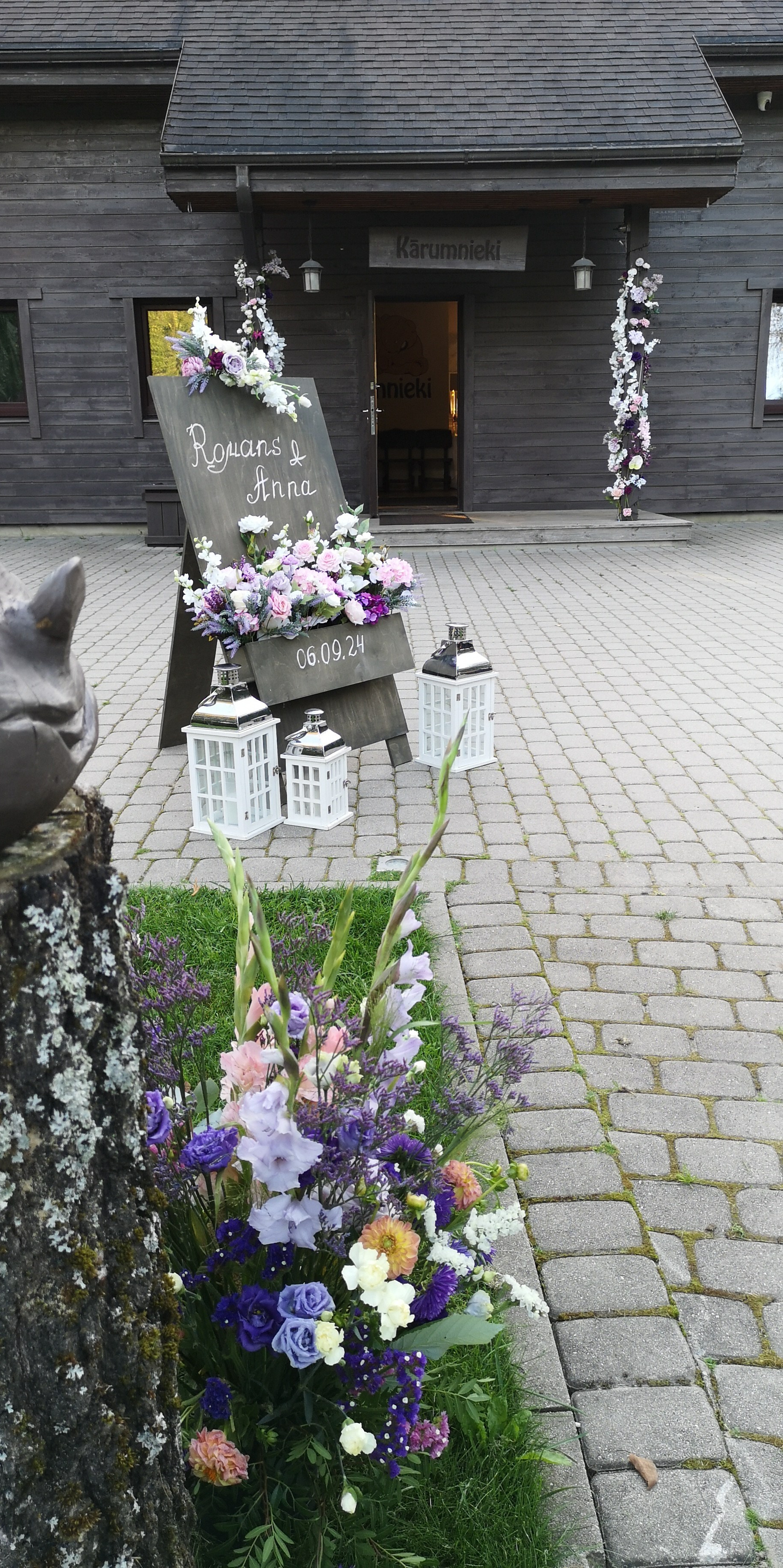 06.09.2024 Kristina & Romāns. Event design, decoration & floristry, gift, Irina Novika, Riga, Latvia