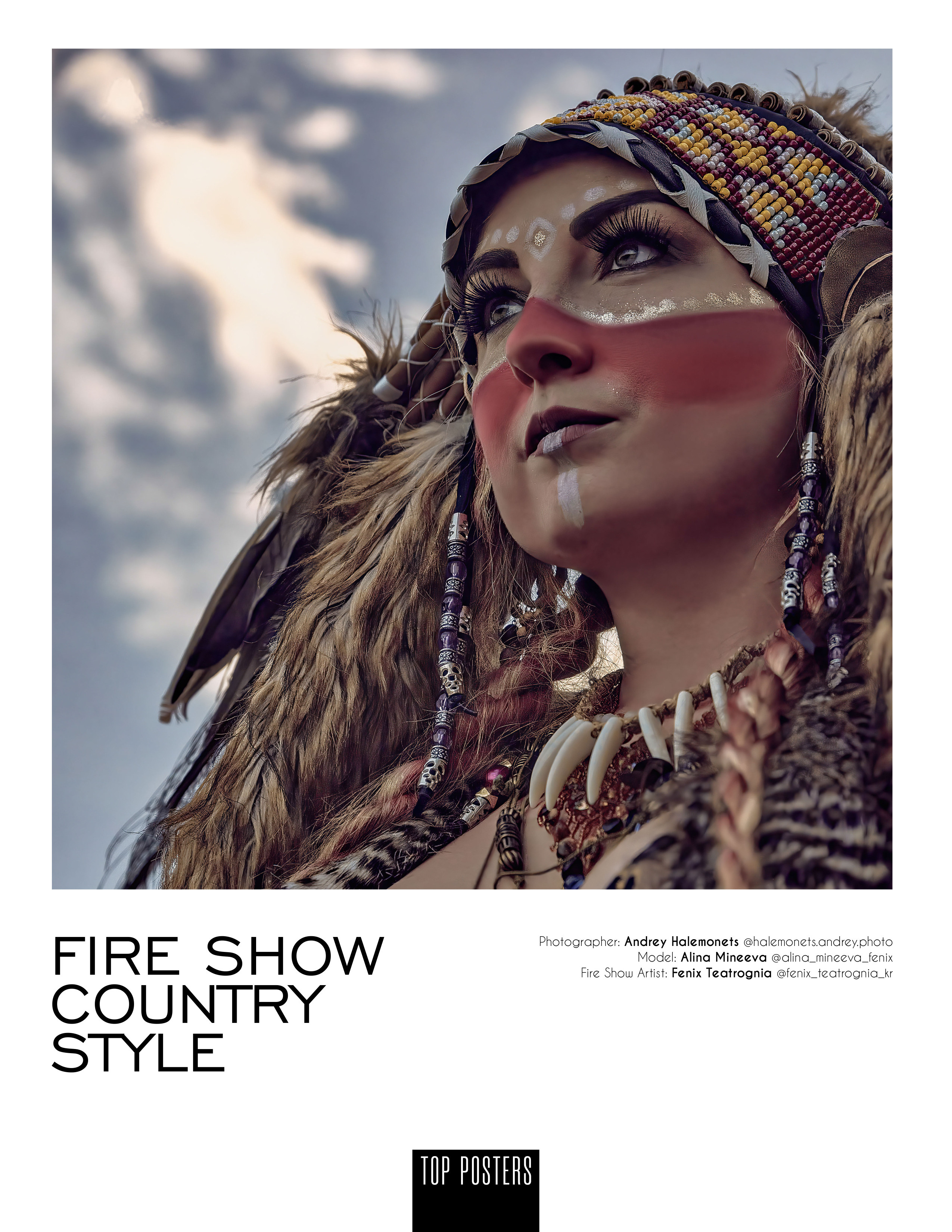 Портрет девушки крупным в роуче крупным планом.